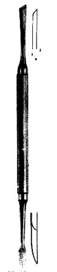 Raspatories, periosteal elevators <P>Mead</P>