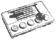 Laboratory instruments Gnathology kit <FONT size=4>(WAXK<FONT size=4>)</FONT></FONT>
